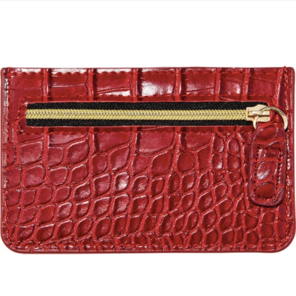 NEW! B-Low The Belt Croc Card Case - Picture 1 of 2